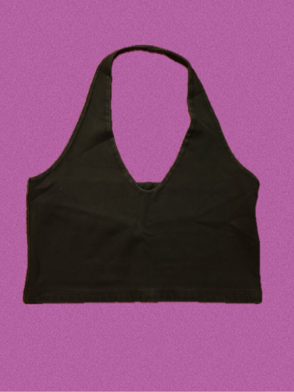 Brandy Melville Cotton Cropped Halter top
